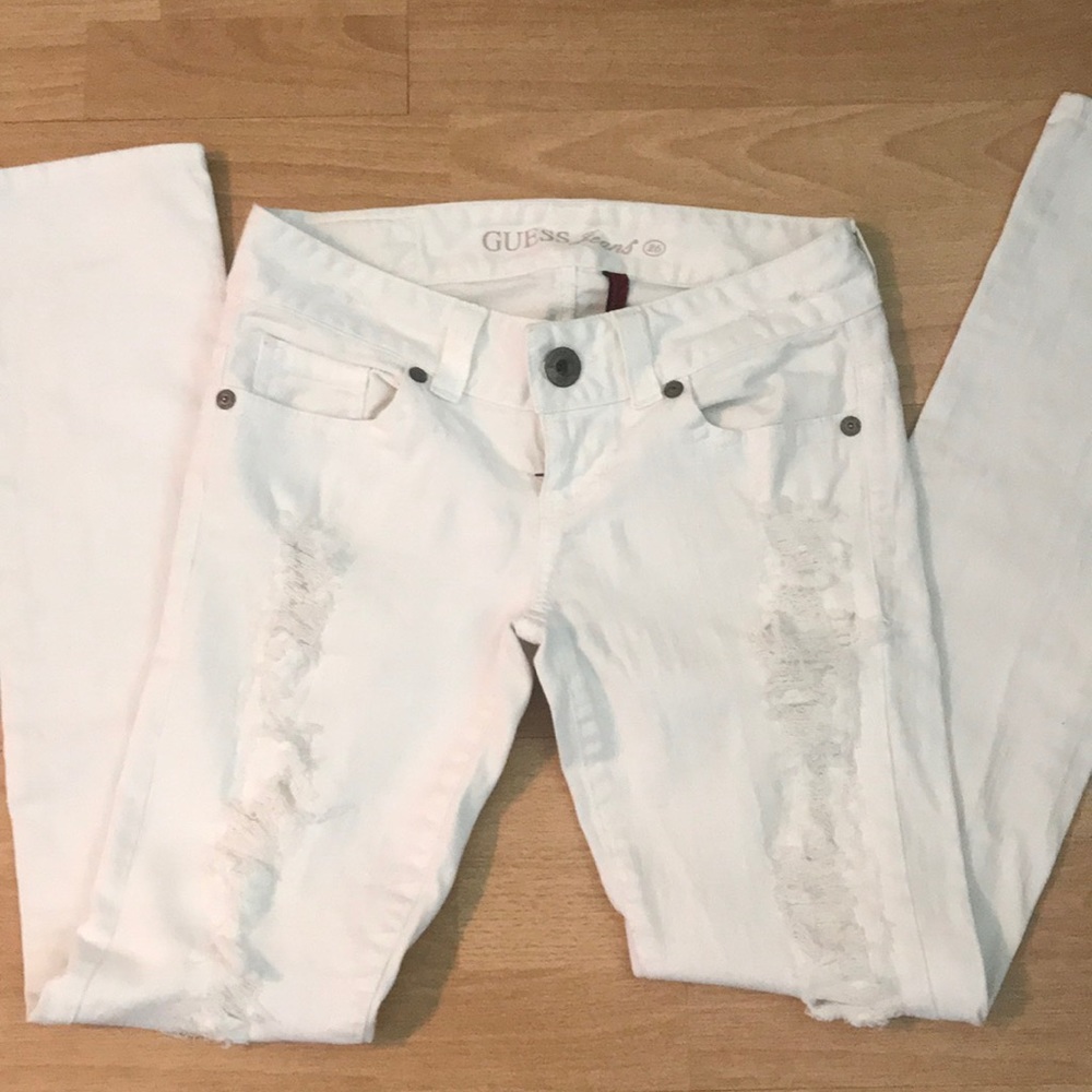 White beautiful pants